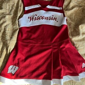 Wisconsin Cheerleading Girls Dress Costume 4t